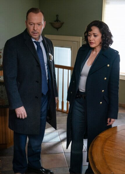 Donnie Wahlberg and Marisa Ramirez in Blue Bloods Season 14 Episode 8