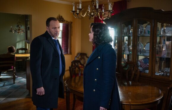 Donnie Wahlberg and Marisa Ramirez in Blue Bloods Season 14 Episode 8