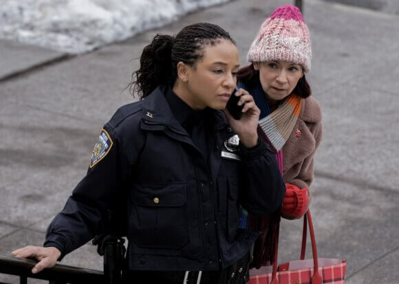Carra Patterson and Carrie Preston in Elsbeth Episode 6