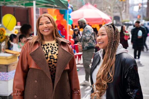 Queen Latifah and Laya DeLeon Hayes in The Equalizer Season 4 Episode 8