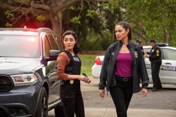 Vanessa Lachey and Yasmine Al-Bustami in NCIS Hawaii Season 3 Episode 9