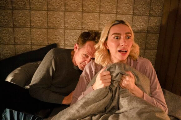 Dean Winters and Allison Wise in So Help Me Todd Season 2 Episode 6
