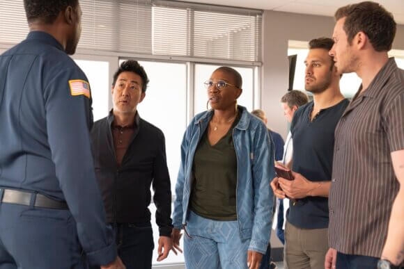 Kenneth Choi and Aisha Hinds