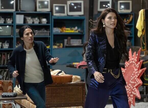 Elodie Yung and Eva De Dominici in season 3 finale