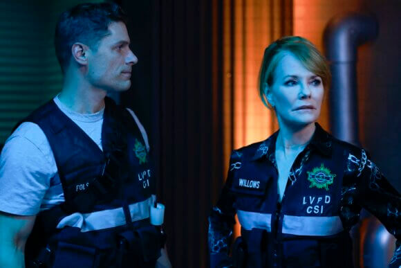 Matt Lauria and Marg Helgenberger in season 3 episode 9
