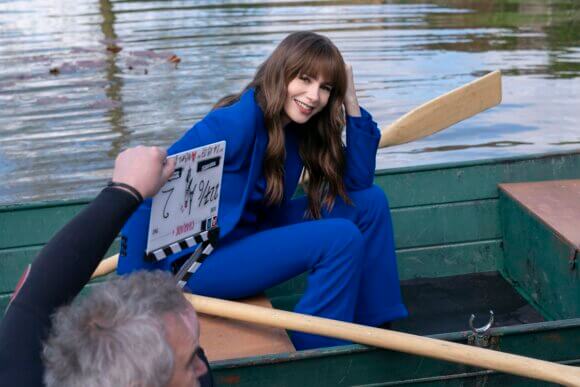 Emily in Paris Season 4 Lily Collins Behind the Scenes
