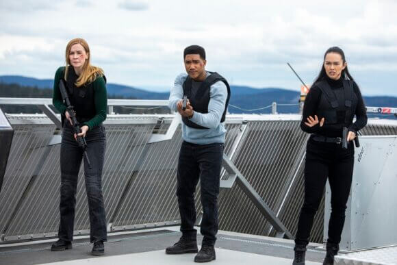 Eva Jane Willis, Carter Redwood and Vinessa Vidotto