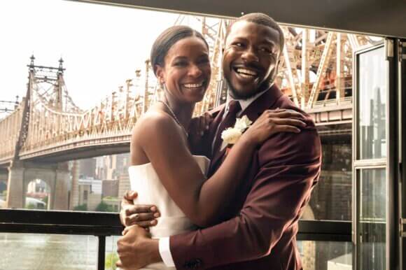 Caroline Harris and Edwin Hodge