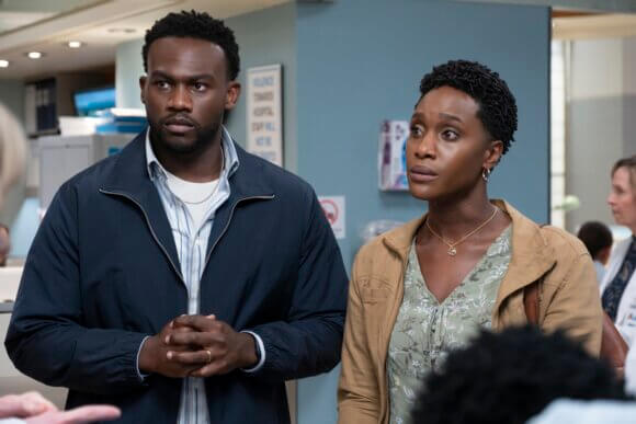 Onye Eme-Akwari and Ekeobong Utibe in season 7 episode 8