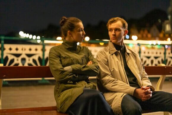 Marisa Abela and Harry Lawtey