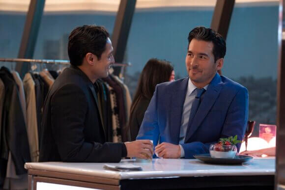 Carlos Miranda and Jay Hayden in Station 19 Season 7 Episode 8