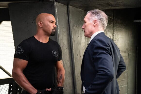 Shemar Moore and Patrick St Esprit in SWAT Season 7 Episode 13