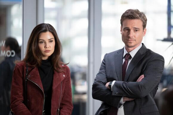 Danielle Campbell and Daniel Bonjour in season 6 episode 9