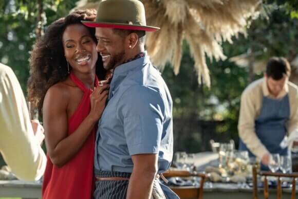 DeWanda Wise and Blair Underwood