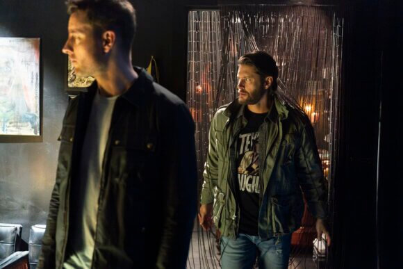 Jensen Ackles and Justin Hartley in Episode 12