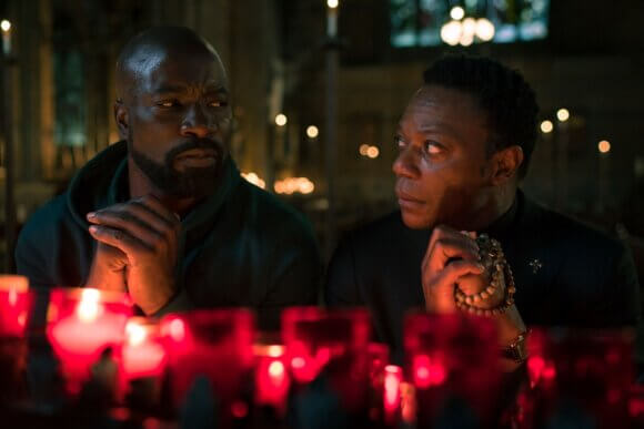 Mike Colter and Chukwudi Iwuji in season 4 episode 3