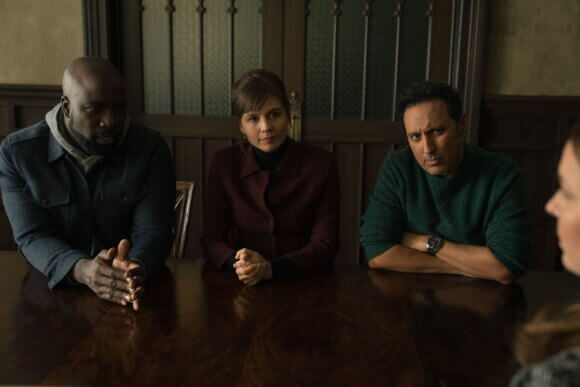 Mike Colter, Katja Herbers and Aasif Mandvi