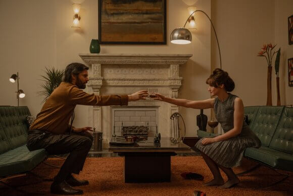 Jim Sturgess and Julia Garner