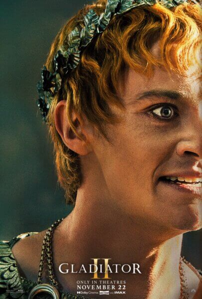 Joseph Quinn as Emperor Geta