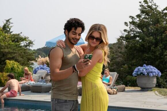 Ishaan Khattar and Meghann Fahy