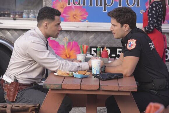 Rafael Silva and Ronen Rubinstein season 5 episode 1`