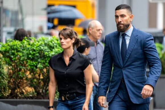 Missy Peregrym and Zeeko Zaki in Season 7 Episode 1