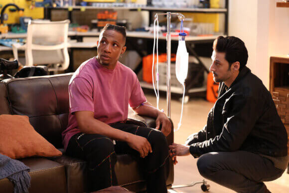 Arlen Escarpeta and Karan Oberoi