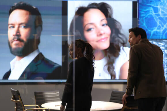 Shanola Hampton and Brett Dalton