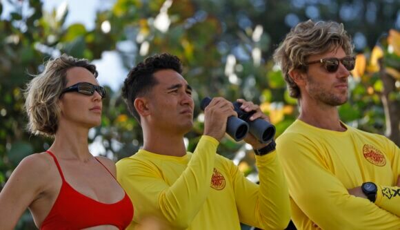Arielle Kebbel, Kekoa Kekumano and Adam Demos