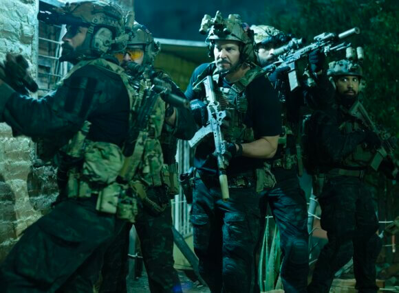 Justin Melnick, AJ Buckley and David Boreanaz