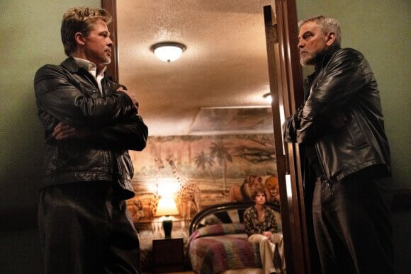Wolfs Brad PItt and George Clooney