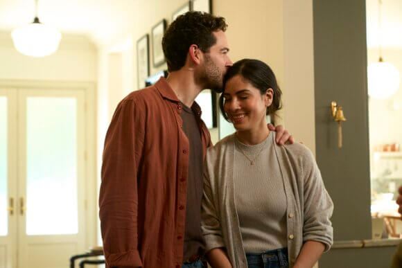 Daniel Maslany and Isabel Arraiza