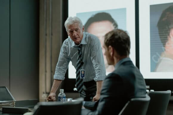 Richard Gere and Michael Fassbender The Agency