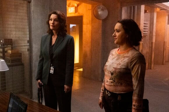 Alana De La Garza and Keisha Castle-Hughes