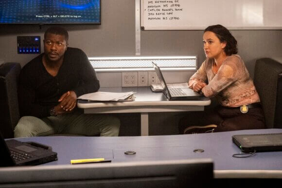 Edwin Hodge and Keisha Castle-Hughes
