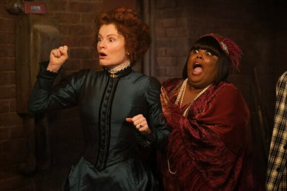 Rebecca Wisocky and Danielle Pinnock