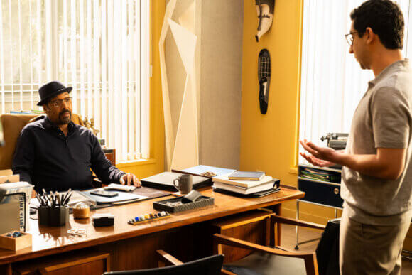 Jesse L Martin and Arash DeMaxi