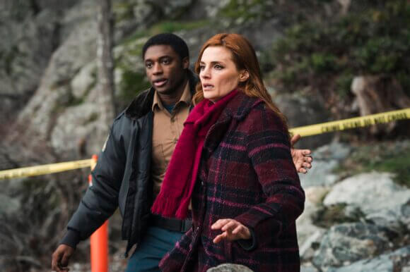 Fritzy-Klevans Destine and Stana Katic
