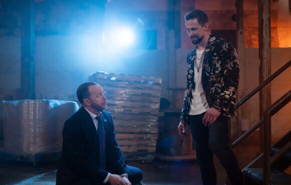 Donnie Wahlberg and Bill Barrett