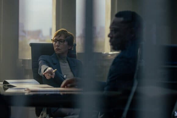 Lia Williams and Chukwudi Iwuji