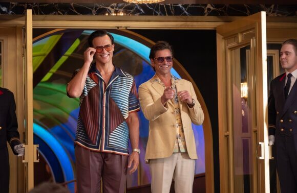 Cheyenne Jackson and John Stamos