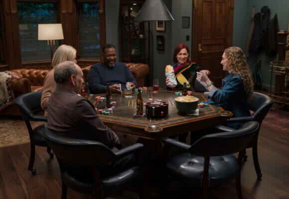 Wendell Pierce and Carrie Preston
