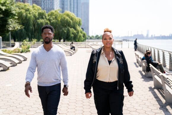 Tory Kittles and Queen Latifah