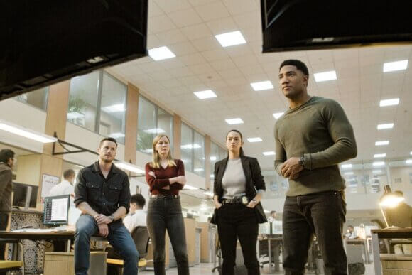 Jesse Lee Soffer and Eva-Jane Willis