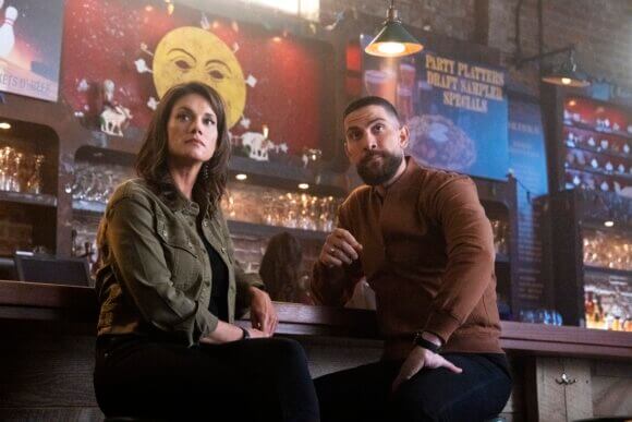 Missy Peregrym and Zeeko Zaki