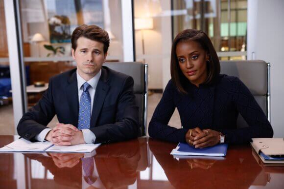 Jason Ritter and Skye P Marshall