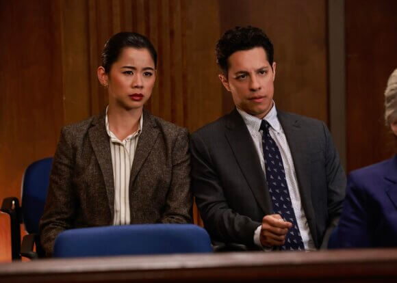 Leah Lewis and David Del Rio