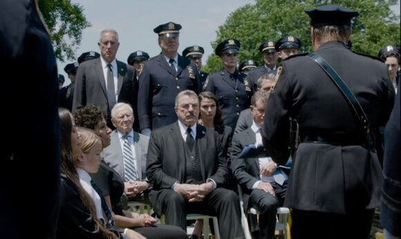 Len Cariou, Tom Selleck and Bridget Moynahan