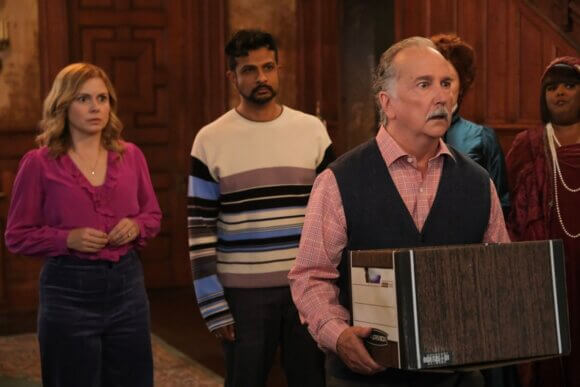 Rose McIver and Mark Linn-Baker
