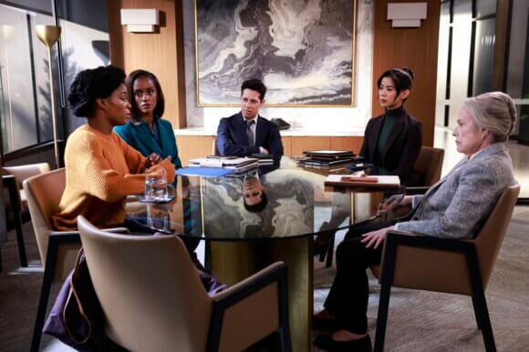 Skye P Marshall, David Del Rio and Leah Lewis